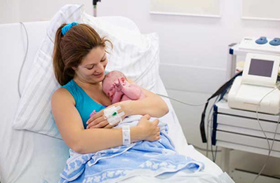 Physician listening to patient's heart