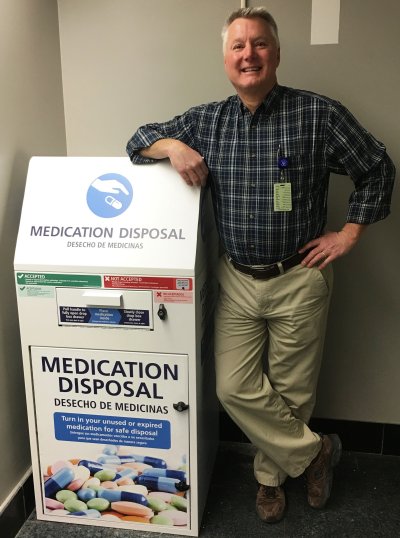 Medication disposal kiosk